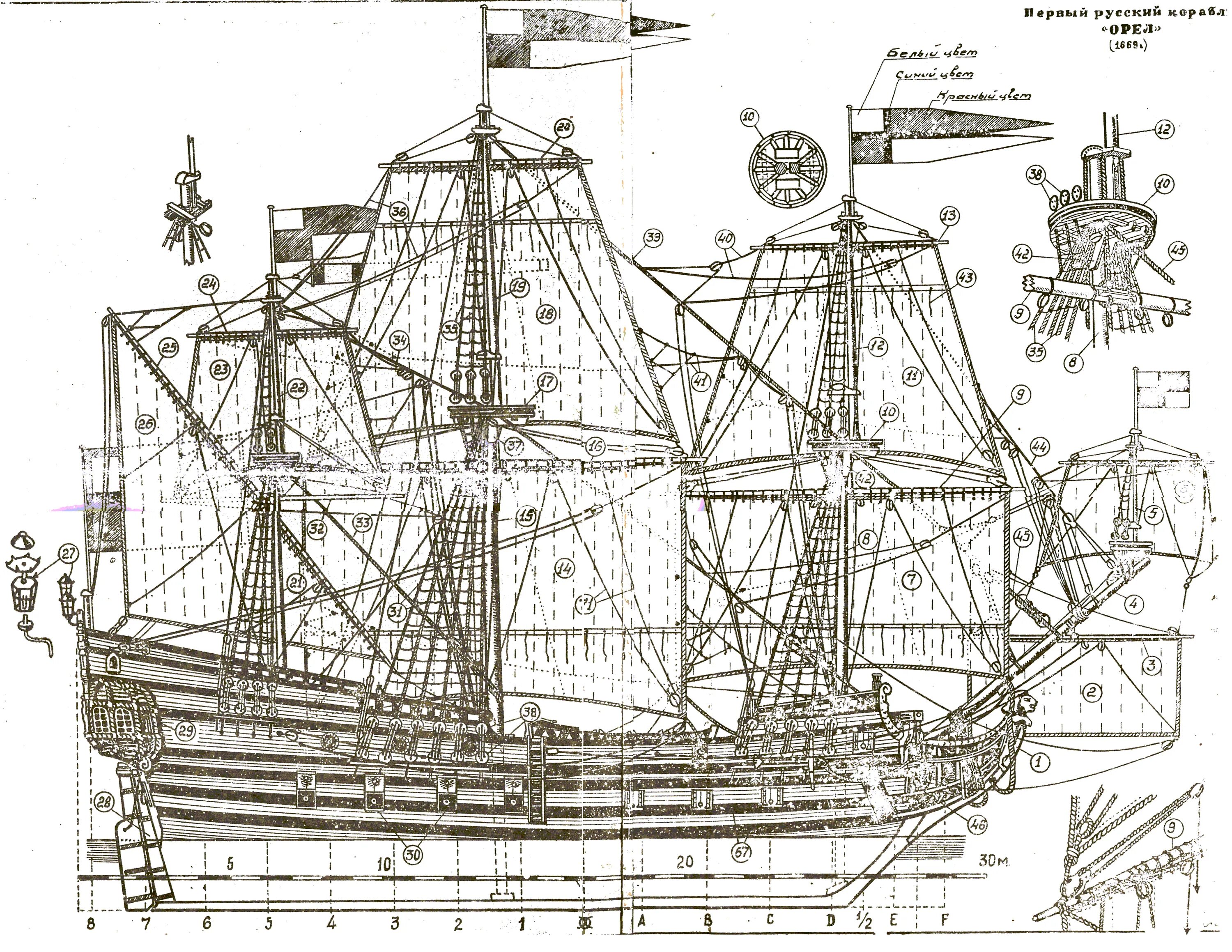 Карта фрегата. Фрегат Орел 1668 чертежи. Фрегат Орел 1668 модель. Фрегат 17 века чертежи. Парусные корабли 17 века чертежи.