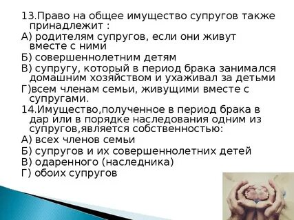 Общее имущество супругов это