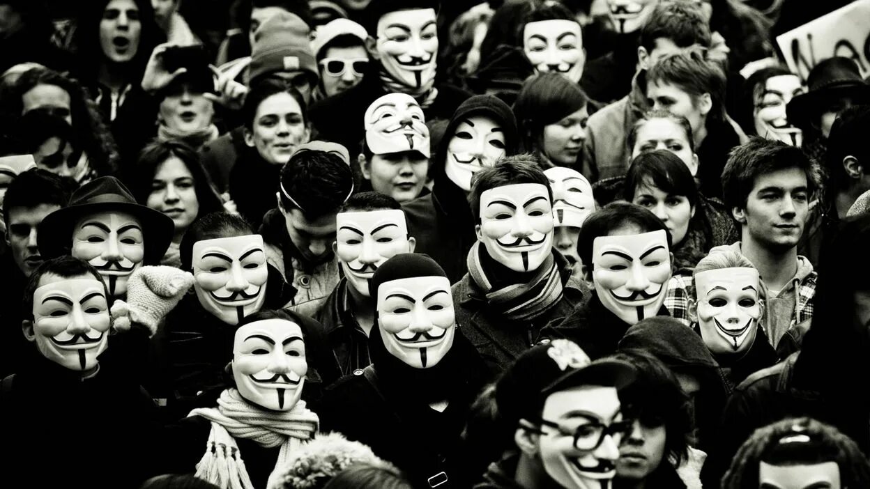 анонимусы. толпа в масках анонимуса. Anonymous people. анонимус. ананимусы в масках гая фокса.