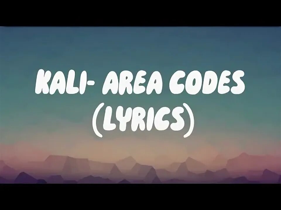 Kali area codes. Kali area codes