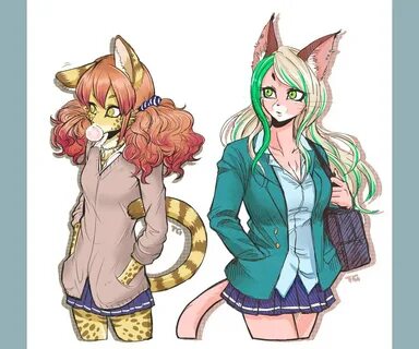 Furry hair