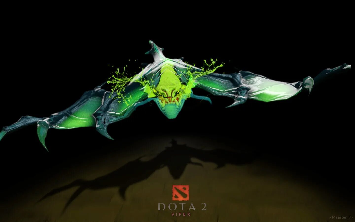 Modeling dota 2. Вайпер дота 2. старый вайпер дота 2. viper dota 2 модель. вайпер дота 2 2012.