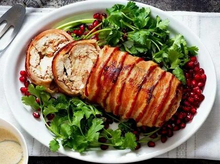 Рулет мяса курицы