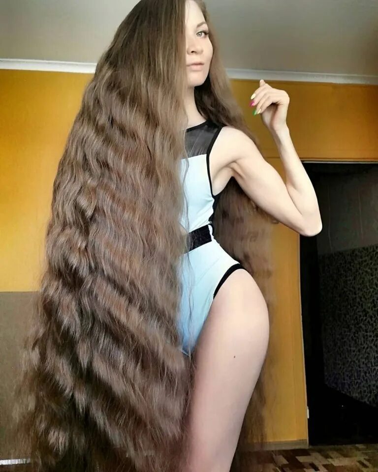 Длинные красивые волосы видео