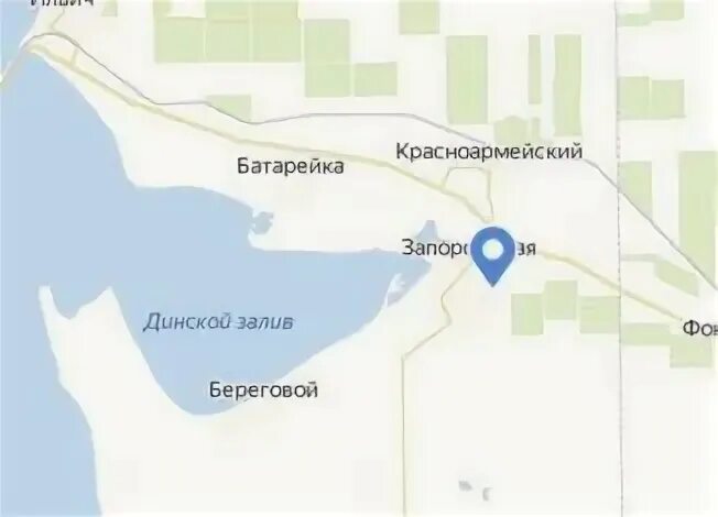 Сенной краснодарский край на карте