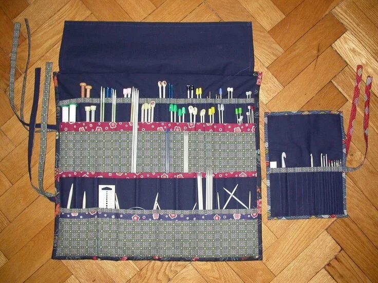 Органайзер для спиц своими руками с выкройками Pin de Ferah Arın em yapabileceklerim Costura diy, Estojos de costura, Dicas de