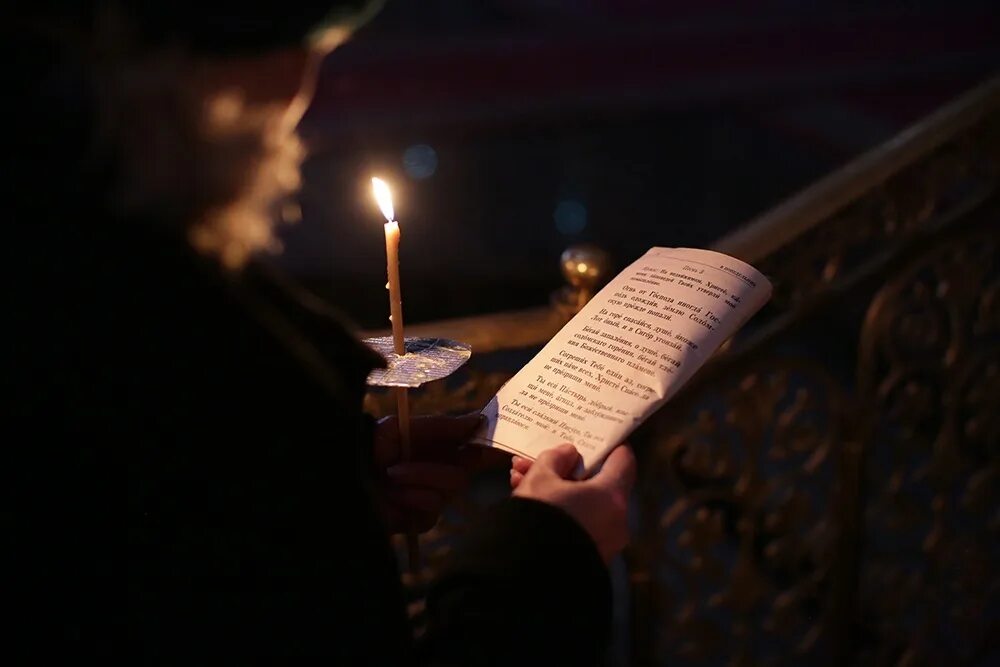 Вечерняя в великий пост текст. Великий покаянный канон Андрея. Великий канон Андрея Критского канон. Канон Великого Андрея Критского в храме. Великий покаянный канон прп Андрея Критского.