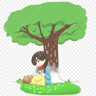 Дерево мальчик и девочка