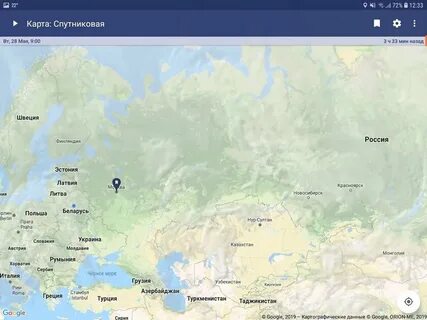 Карта погоды рязань