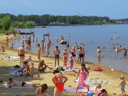 Пляжи рыбинска