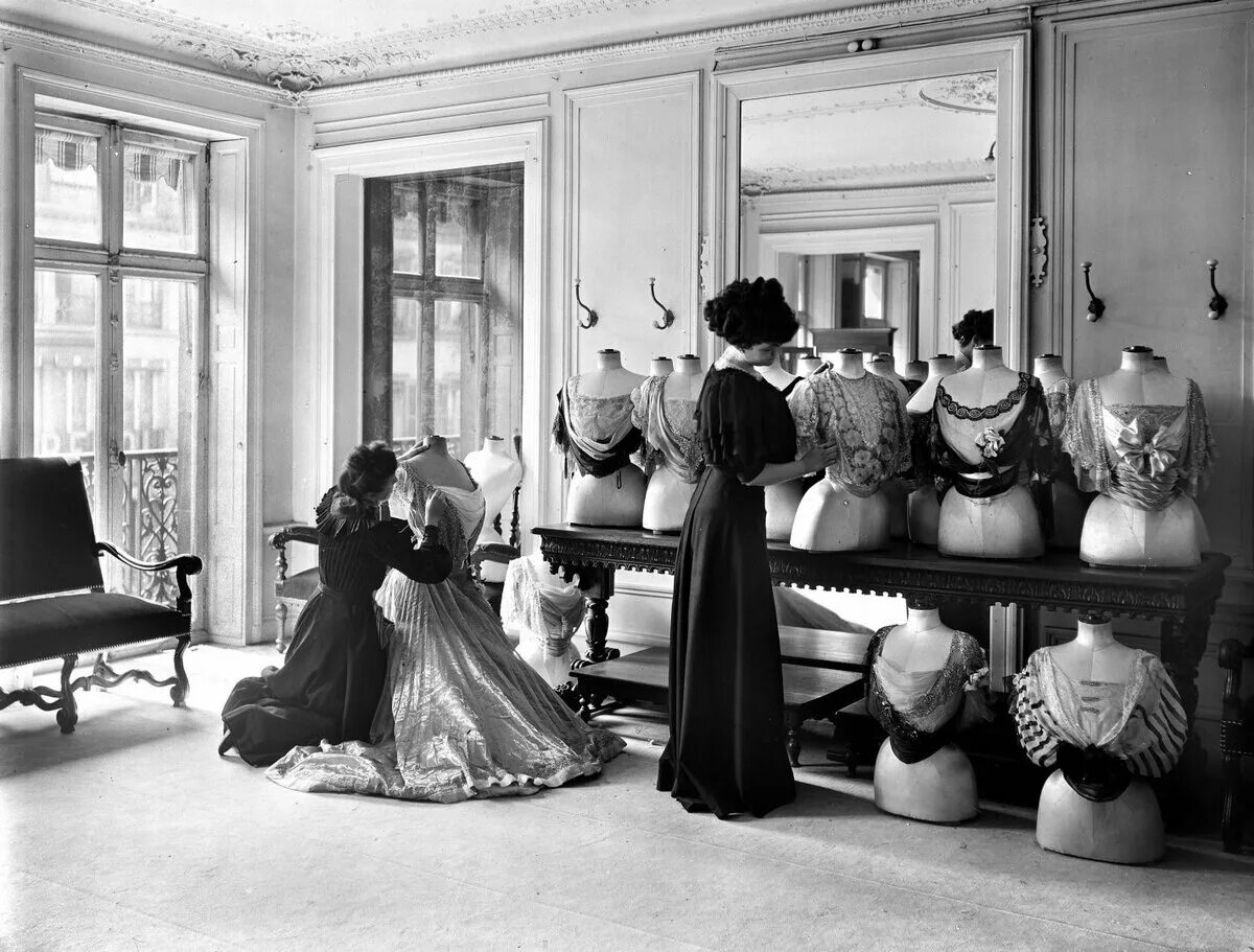 Первый домашний 18. Дом моды Чарльза Уорта. Мода 19 века Haute Couture.