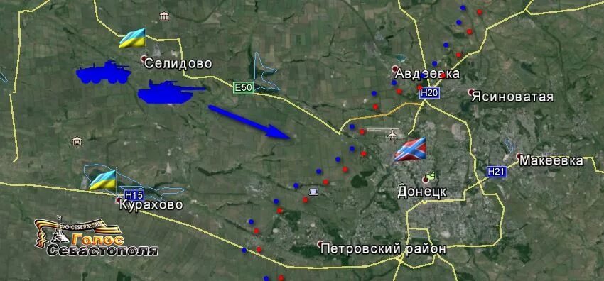 Ясиноватая на карте. Ясиноватая на карте Донецкой области. Карта ДНР Селидово на карте. Курахово Донецкая на карте.