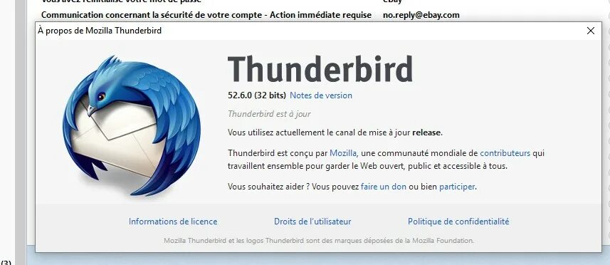 Thunderbird перевод