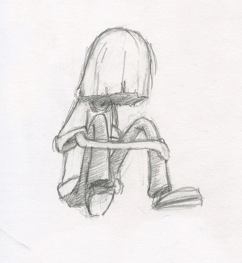 Депрессивные картинки для срисовки. Рисунок на тему одиночество. Рисунки карандашом грустные. Грустные картинки для срисовки. Грустные срисовки легко