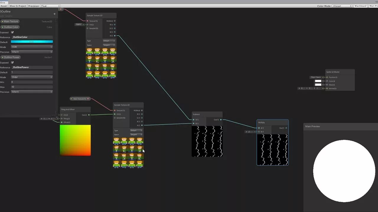 Sprite shader. Ноды shader graph. редактор шейдеров юнити. кнопки меню для юнити спрайты. unity line select effect.