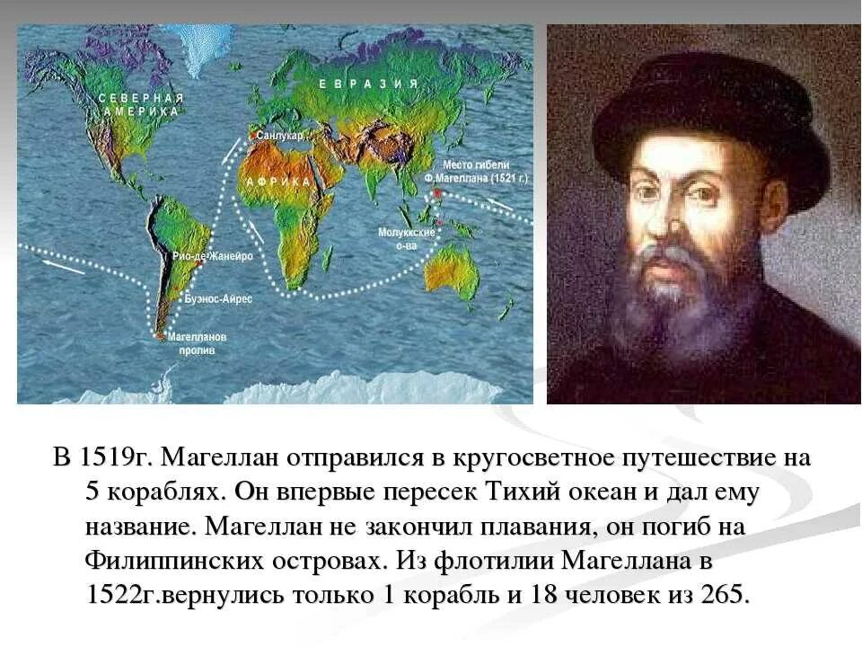 Океан открытый фернаном магелланом. Первое кругосветное путешествие Фернандо Магеллана(1519-1522. Экспедиция Фернана Магеллана. Фернан Магеллан путешествие 1519 года. Первая кругосветная Экспедиция Фернана Магеллана.