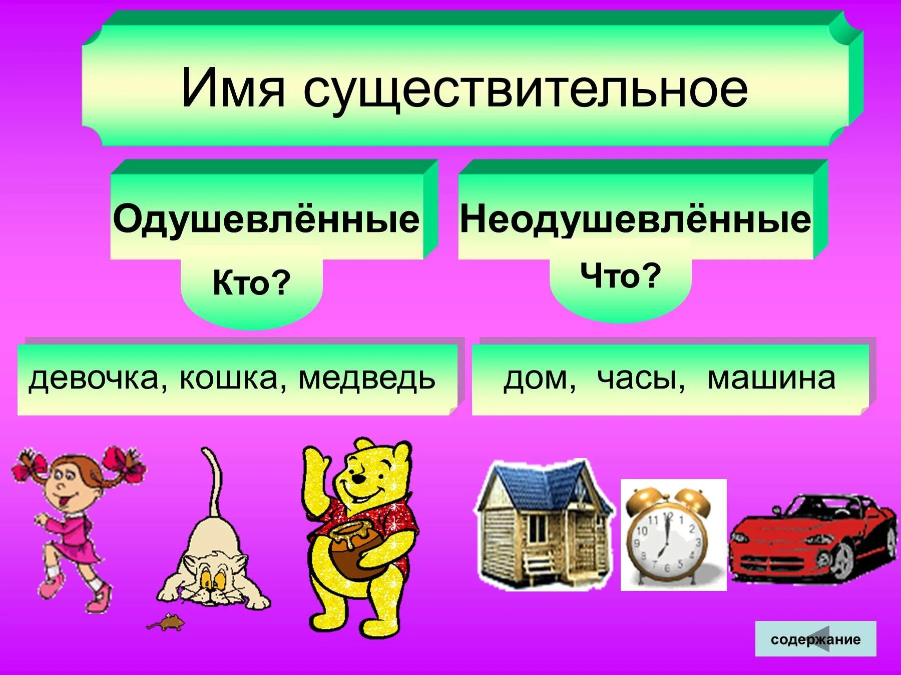 Имя существительное в русском языке вопросы. Неодушевленные имена существительные. Одушевленные и неодушевленные. Одушевленные и неодушевленные существительные. Одушевлённые и неодушевлённые имена существительные.