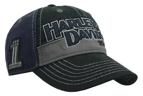 Casquette Harley Davidson Homme Block H-D Name Baseball Cap BC10389.