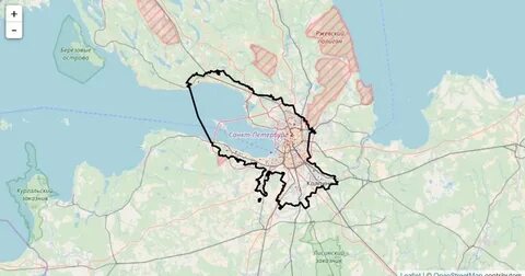 Площадь петербурга в кв км