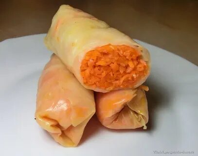 Голубцы с морковью