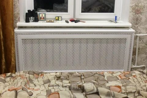 Экран на батарею секционный