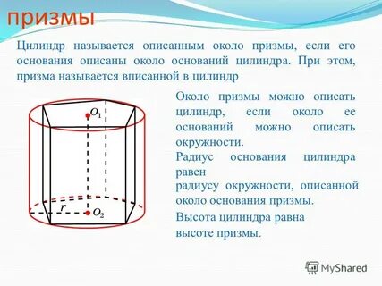 Описанная призма