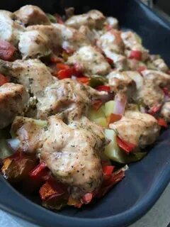 Курица с овощами пошагово с фото