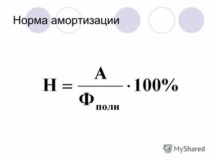 Норма износа