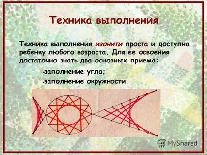 Презентация изонить