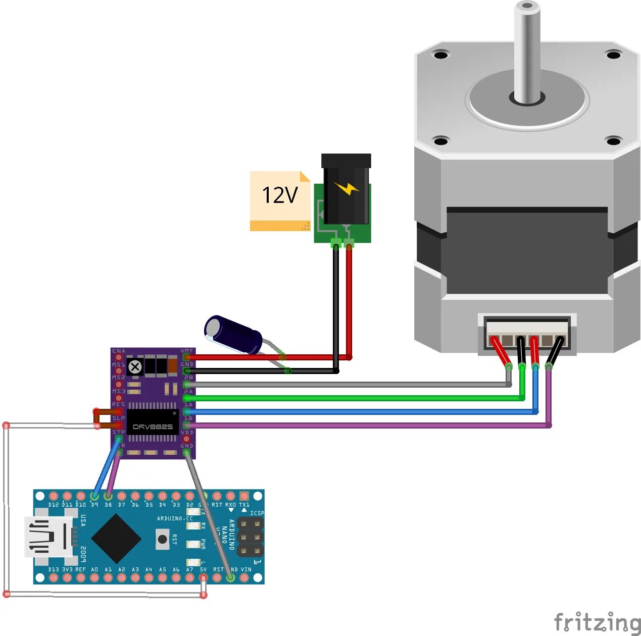 Шаговый драйвер ардуино. Ардуино шаговый двигатель a4988. arduino и шаговый двигатель nema 17. ардуино с шаговыми двигателями 8825. драйвер шагового двигателя drv8825.