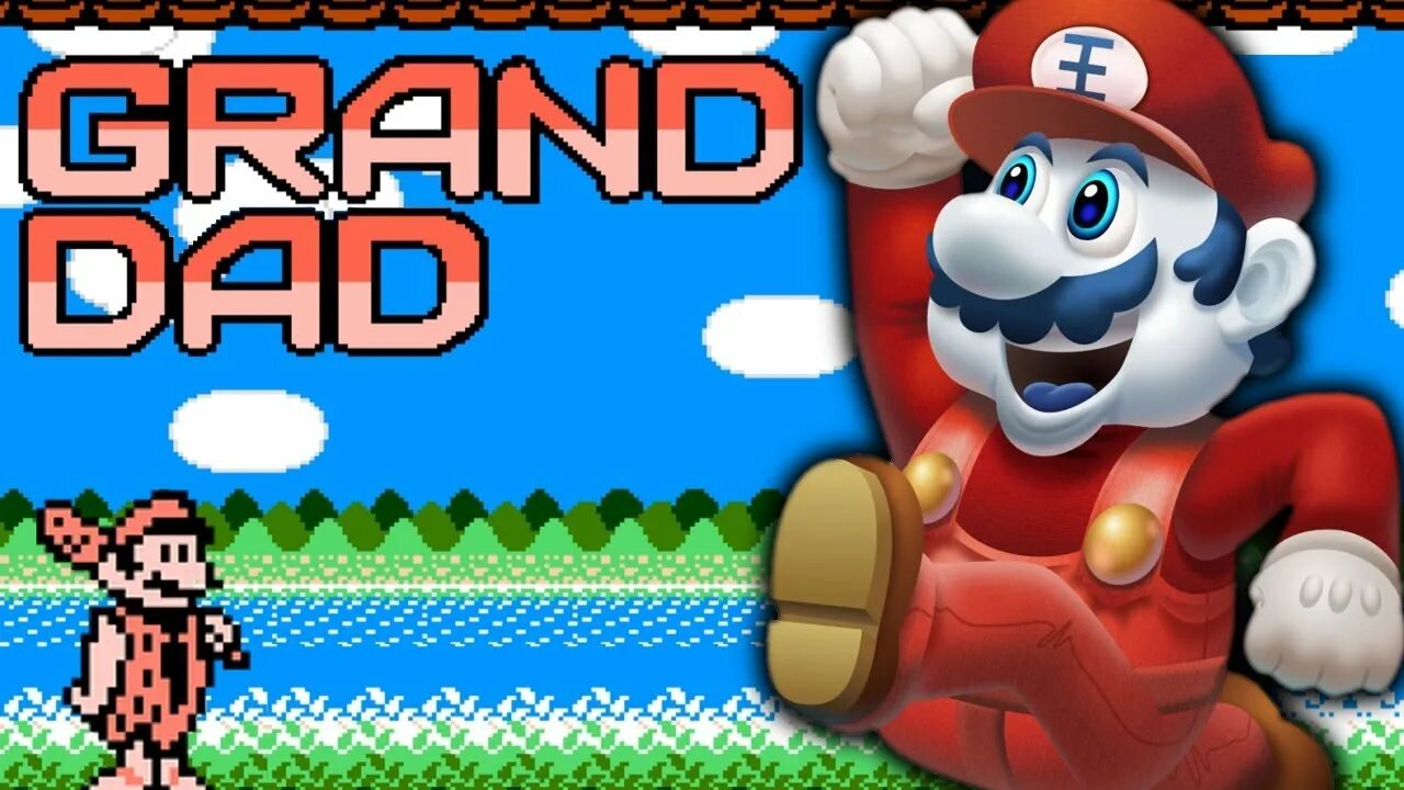 7 Grand dad. Grand dad игра. Mario Grand dad. 7 Grand dad NES.