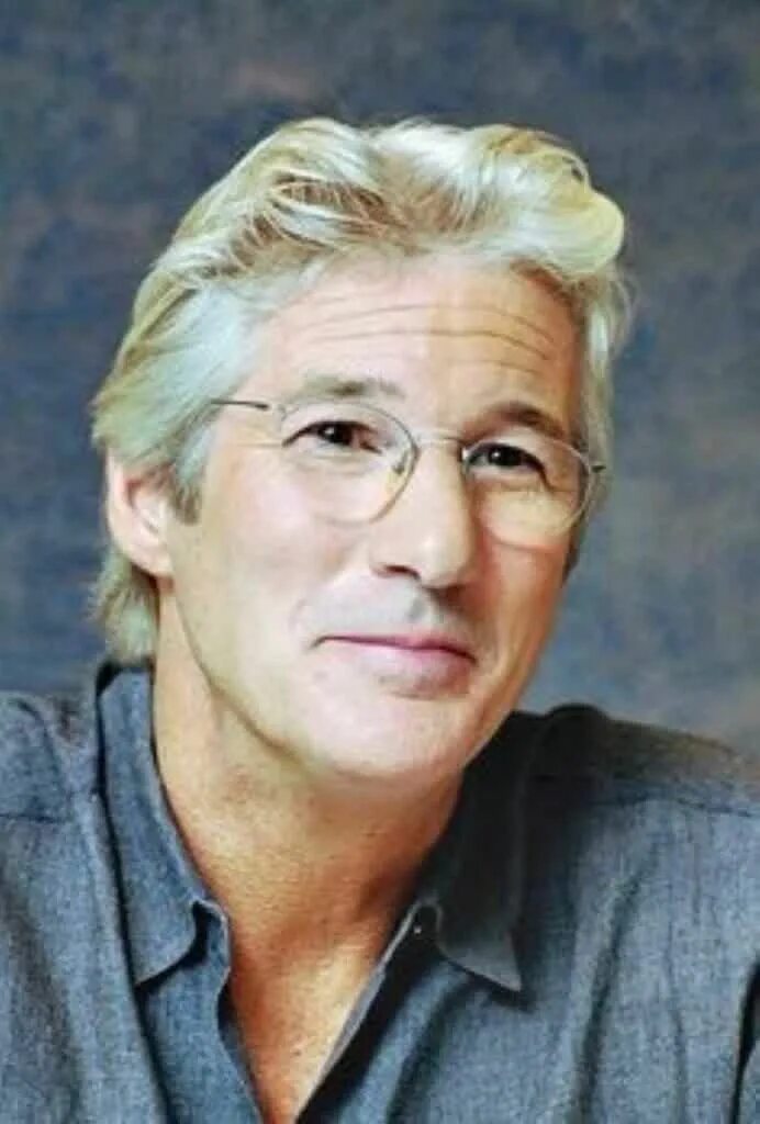 Richard Gere 50 years. Мужские стрижки 50 лет