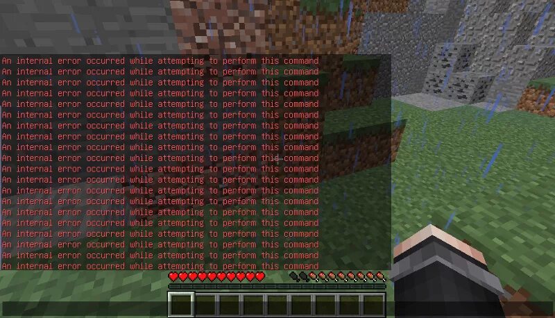 Internal error null. Ошибка команды майнкрафт. БД В МАЙНКРАФТЕ. Interval Expansion Minecraft ошибка. An Internal Error occurred while attempting to perform this Command.