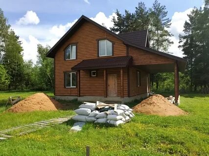 Участки с домом новым в подмосковье