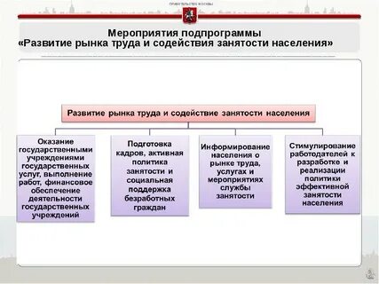 Программа поддержка занятости населения