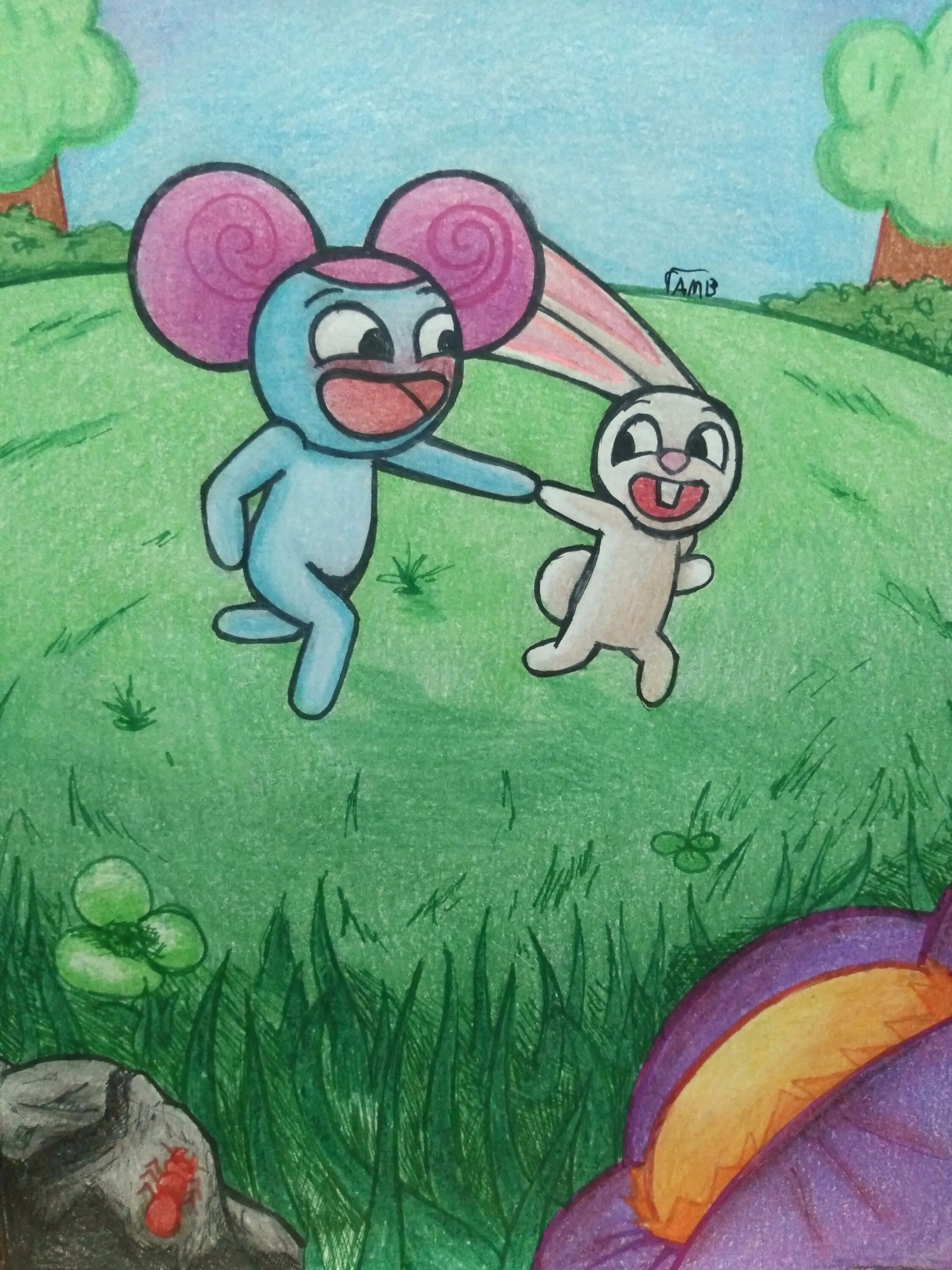 Learning with pibby. Bunbun pibby. pibby мультик. pibby рисунки. learning with pibby bun bun.