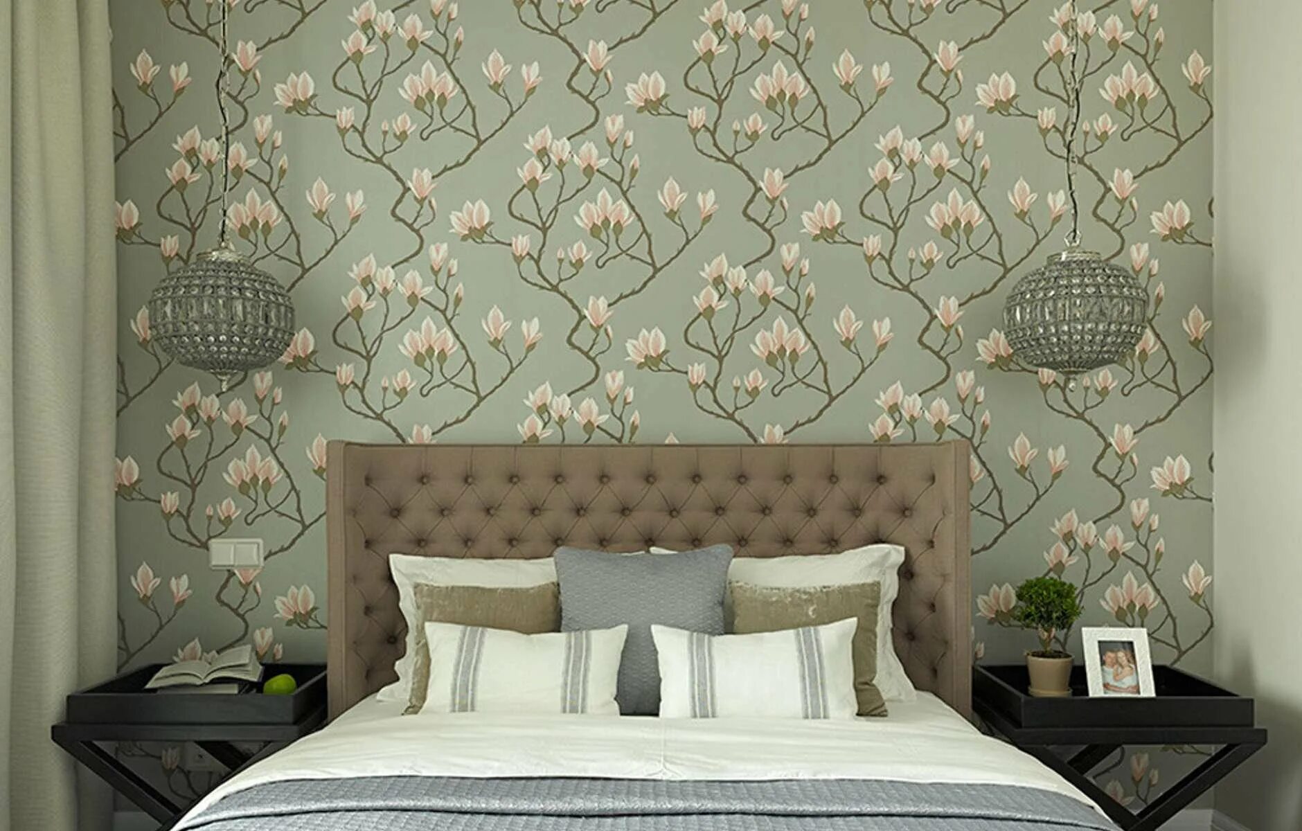 модные обои для спальни. современные обои для спальни. Decori&decori обои alba 82212. Pianosa 54174-3. обои для спальни комбинированные.