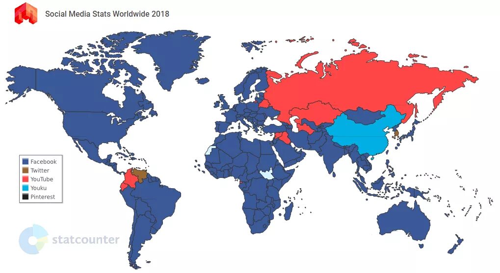 Самые социальные страны. Распространение социальных сетей в мире. Карта популярности соцсетей в мире.