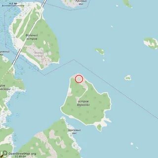 Зеленая карта остров