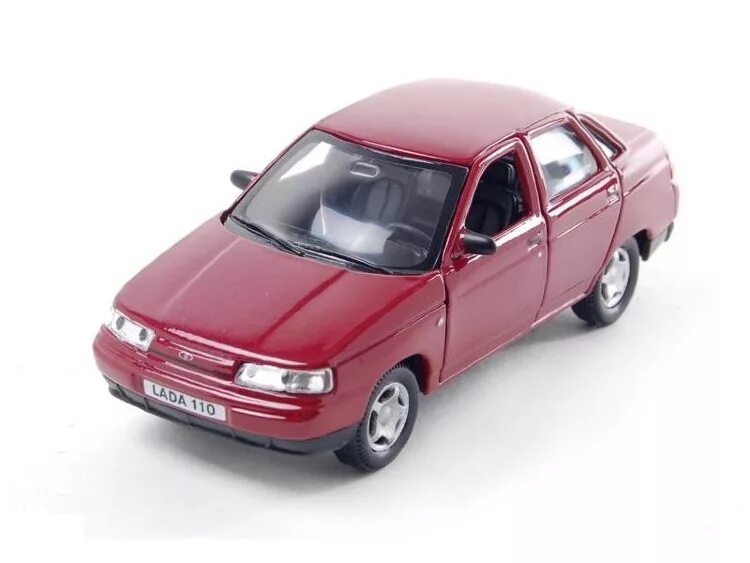 Welly Модель автомобиля LADA Priora цвет красный - купить с доставкой по выгодны