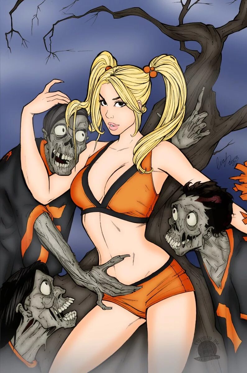 Girl vs zombies