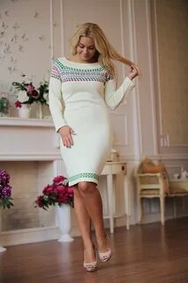 Вязаное платье спб