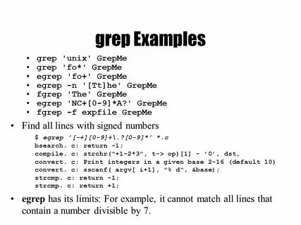 Grep regex