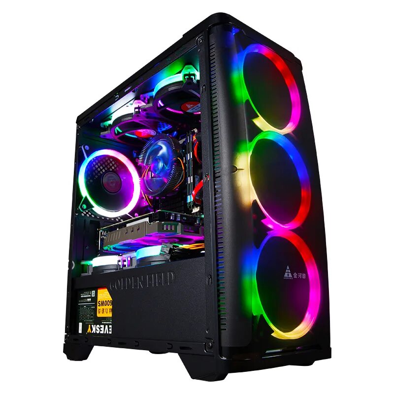 Купить мощный системный блок для компьютера недорого. Case Sharkoon tg4m RGB ATX. I5 10400f 1660 ti. Корпус с РГБ подсветкой ДНС. Компьютер с i5 10400f RTX 3050.