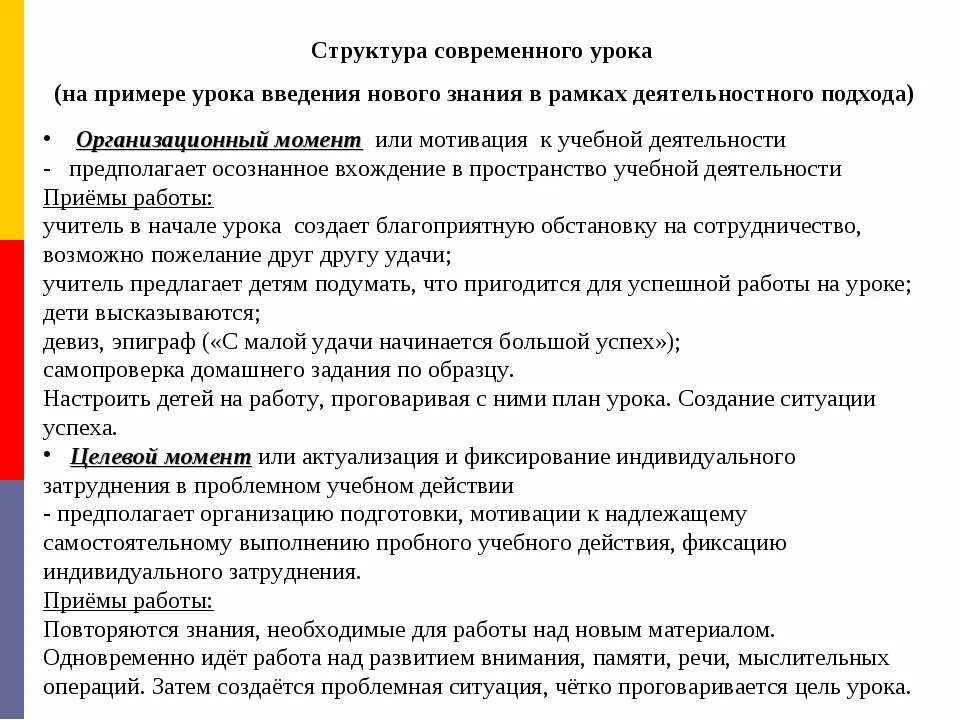 Примеры современного урока. Структура урока введения нового знания. Структура современного урока. Введение для урока технологии. Перечень введения урока по технологии.