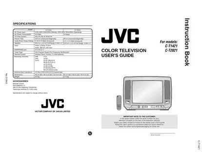 Настройка телевизора jvc