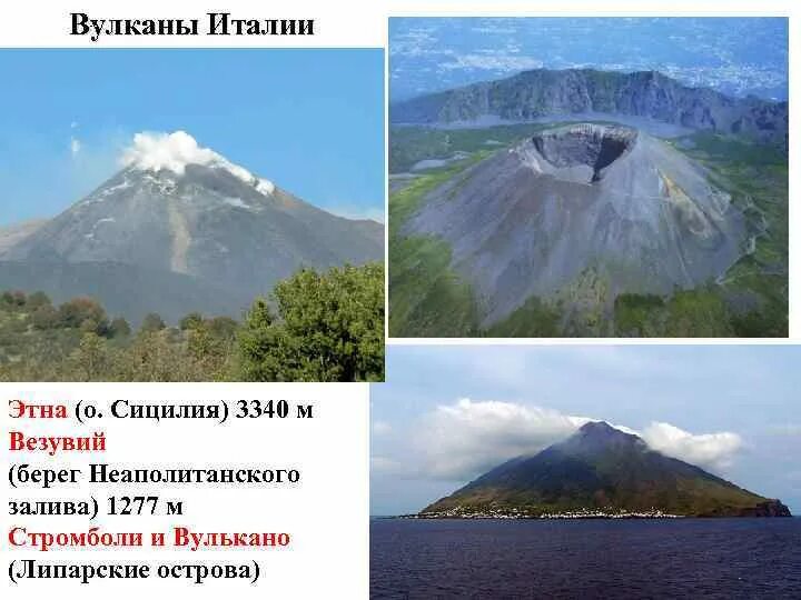 Координаты этны 5 класс. Вулкан Везувий и Этна. Италия вулканы Везувий и Этна. Сицилия вулкан Везувий. Вулканы Италии действующие Etna.