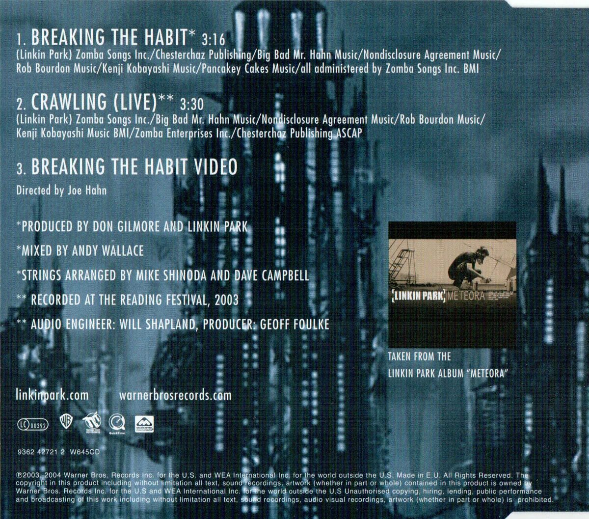 Линкин парк тексты песен. Linkin Park Breaking the Habit обложка. Breaking the Habit текст. Текст песни линкин парк Breaking the Habit. Breaking the Habit Linkin Park ai Mori.