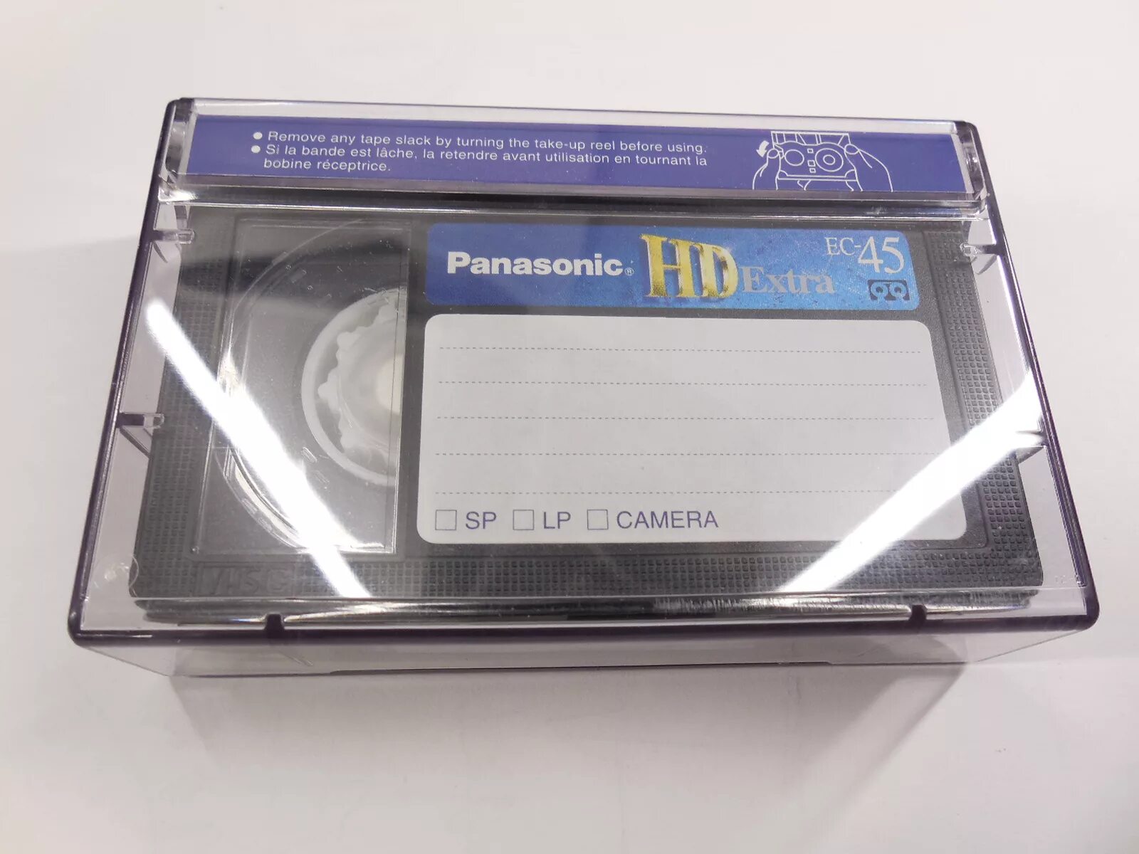 Кассета панасоник. Кассета Panasonic EC-45. Panasonic VHS-C кассета. Видеокассета VHS-C Panasonic HD Extra (EC-45). Видеокассета ec45.