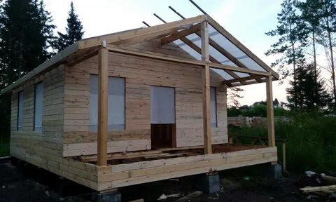 Строим баню своими руками поэтапный показ строительства